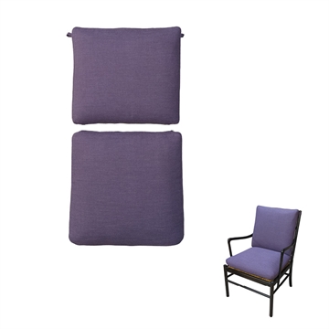 A complete set of cushions in Bellano fabric for the Colonial chair OW 149 / PJ 149 with foam filling